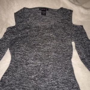 grey long sleeve